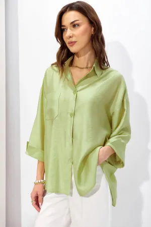 Блузка Люше 4323 салатовый