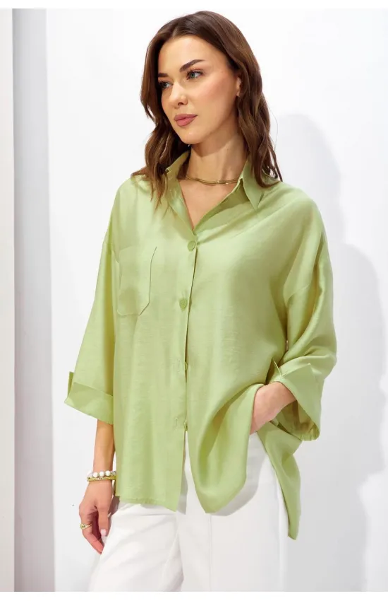 Блузка Люше 4323 салатовый