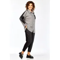 Блузка Matini 4.1545 Клетка+черный