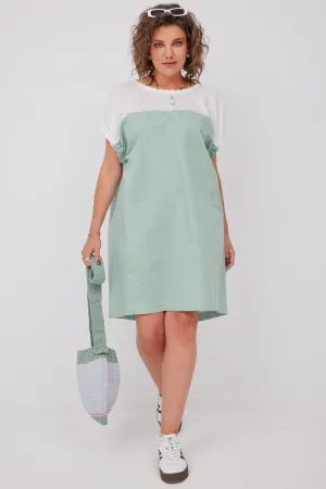 Платье Begimoda 1047 шалфей