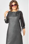 Платье Eva Grant 7310D графит