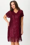 Платье Svetlana Style 2046 бордовый
