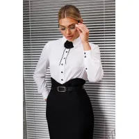 Блузка Мода-Юрс 2832bl белый