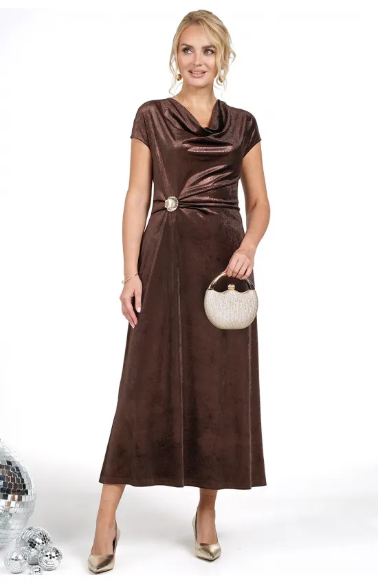 Платье Alani 2480 коричневый