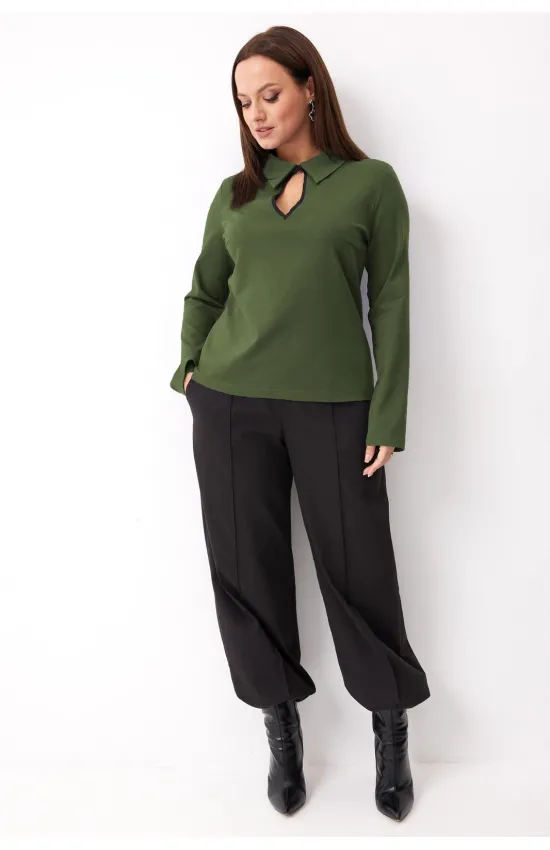 Блузка Begimoda 4147 хаки