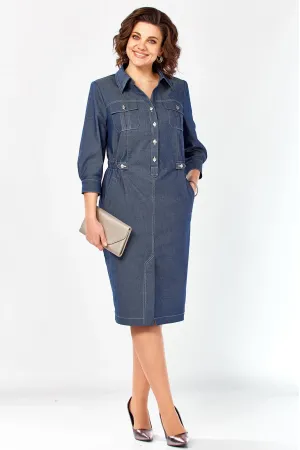 Платье Тэнси 410 джинсовый