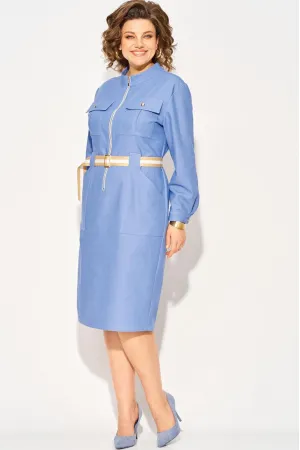 Платье Лилиана 1416н голубой