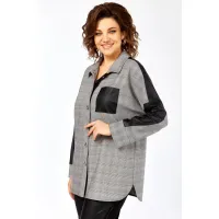 Блузка Matini 4.1545 Клетка+черный