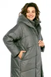 Пальто Диамант 2128 серый