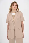 Пиджак Bazalini 5037 бежевый