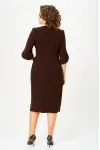 Платье Anastasia Mak 1308 коричневый Платье Anastasia Mak 1308 коричневый