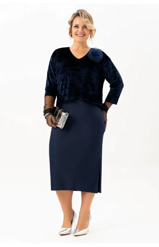 Платье Algranda 4120 Синий