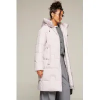 Пальто Beautiful & Free 8018 жемчужный