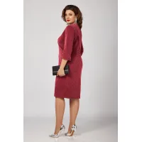 Платье Орхидея Люкс 1370-3 Красный