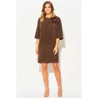 Платье Laikony L-904 шоколадный