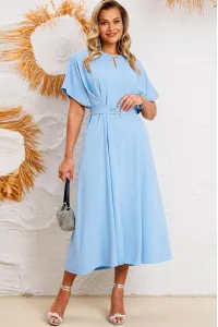 Платье Agatti 5743 голубой