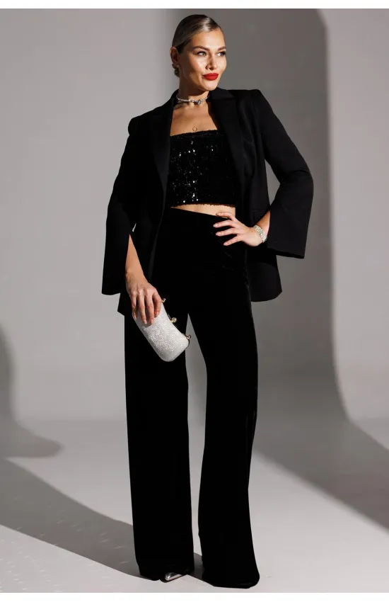 Брюки Мода-Юрс 25-2947br черный