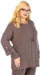 Кофта Элль-Стиль 2418 кофе Кофта Элль-Стиль 2418 кофе