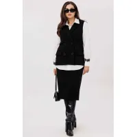 Жилет Mislana 1248 черный