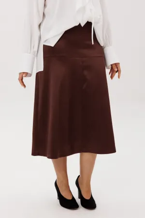 Юбка Anelli 1510 Жженная карамель