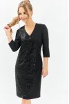 Платье Euromoda 672 черный