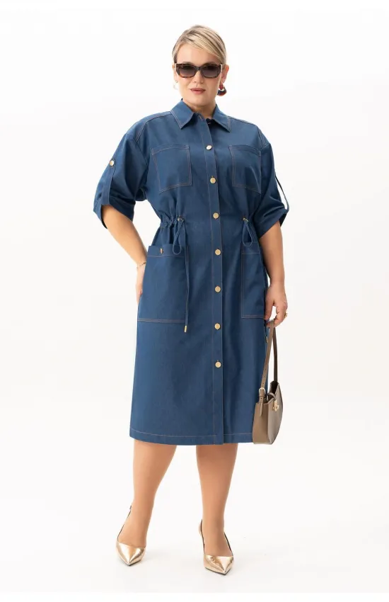 Платье Algranda 4138 джинс