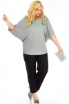 Блузка Элль-Стиль 2436а серый Блузка Элль-Стиль 2436а серый