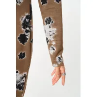 Платье Орхидея Люкс 1616 Кофейный