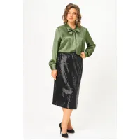 Блузка Andina City 5042 оливка