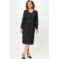 Платье Anastasia Mak 1274 чёрный Платье Anastasia Mak 1274 чёрный
