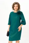 Платье Карина Делюкс М-1386 изумрудный Платье Карина Делюкс М-1386 изумрудный