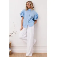 Блузка Мода-Юрс 2916bl голубой