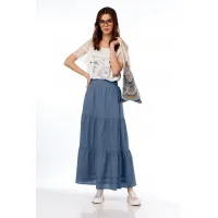 Юбка Lucky Fox 20272 синий джинс Юбка Lucky Fox 20272 синий джинс