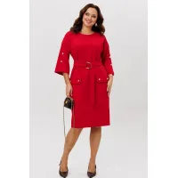 Платье Галеан Cтиль 998 красный