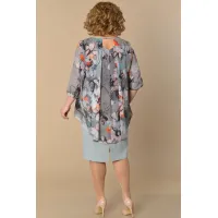Платье Lady Style Classic 1343/7 Оливковый