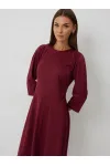 Платье Kaloris 2245 бордо