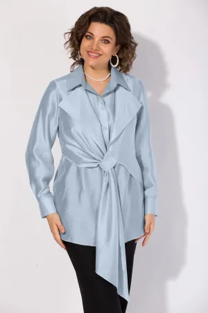 Блузка Лилиана 1520 голубой