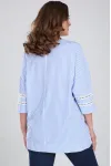 Блузка Modema 767-2 голубая полоска
