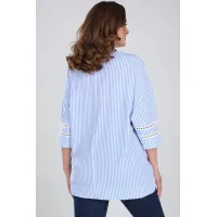 Блузка Modema 767-2 голубая полоска