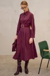 Платье Lokka 1679 бордовый