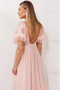 Платье Мода-Юрс 26-2980 пудра