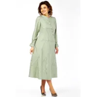 Платье Celentano 5076 приглушенный шалфейный