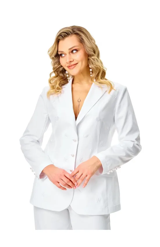 Пиджак Condra Deluxe 15115 белый