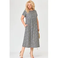 Платье Lady Three Stars 2485 серый Платье Lady Three Stars 2485 серый