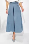Юбка Люше 4322 голубой