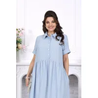 Платье Ninele 7536 Голубой