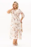 Платье Algranda 4144 Молочный,бежевый