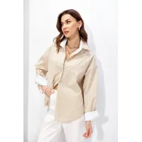 Блузка Люше 4352 бежевый