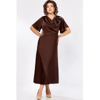 Платье Mira Fashion 5613-2 коричневый