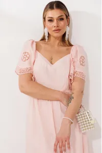 Платье Мода-Юрс 26-2980 пудра